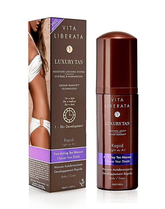 Rapid Self Tanning Tinted Tan Mousse 100ml